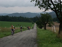 EBI 2012 Mirek 029  Peloton se ve stoupání pořádně natáhl