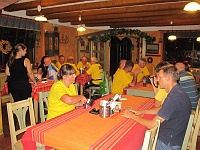 EBI 2012 Ottakarka 099  V restauraci "U Koníčka" strávili večer mnozí ebicyklisté.