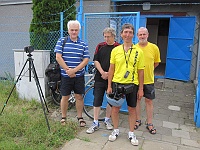 EBI 2012 Ottakarka 111  Poslední foto s přerovskými astronomy a vyrážíme dál.