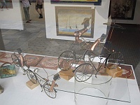 EBI 2012 Ottakarka 123  No vida, jaká umělecká díla vznikají na téma cyklistiky.