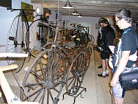 Ebi 2012 Riha 064b  Muzeum cyklistiky – sekce nejstarších kol.
