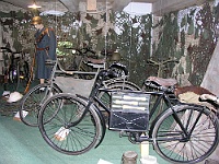 Ebi 2012 Riha 067  Muzeum cyklistiky – kola vojenská neboli armádní.