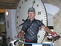Ebi 2012 Riha 071  Muzeum cyklistiky – Eddy s krasavcem od Periče.