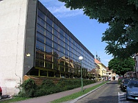 Ebi 2012 Riha 134  Sportovní hala Obchodní akademie v Třebíči, kde jsme nocovali.