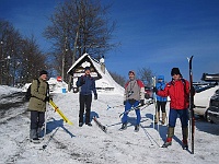 SKI 2012 Ottakarka 05  Naše arktická výprava se přesunula na Pustevny.