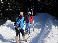 SKI 2012 Ottakarka 32  Jaro je tady! Pod Papajským sedlem chytáme první jarní paprsky slunce.