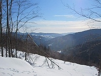 SKI 2012 Ottakarka 40  Slabá oblačnost ale sluníčko nezahalila...