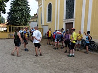 EBI 2013 Mirek 105  Kladruby nad Labem – před prohlídkou hřebčína – čtvrtek 25. července