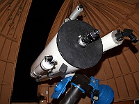Ebi 2013 Roman 073  Pardubice - 450/6750 kombinovaný Newton a Cassegrain, 150/2200 pointační refraktor