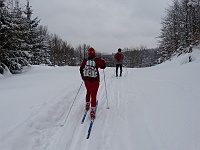 SKI 2013 Mirek 10  Ottakárci cestou z Kohútky – čtvrtek 21. února