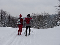 SKI 2013 Mirek 12  Společnou cestou - Ottakárci – čtvrtek 21. února