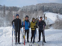 SKI 2013 Ottakarka 03  Bylo nás ještě víc, alespoň jsme zvěčnili ještě Bludného Holanďana !!!