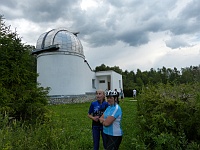 EBI 2014 Mirek 031  Kopule 60 cm dalekohledu (Královna a Hana) - neděle, 3. srpna