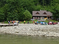 EBI 2014 Mirek 077  Splavení Dunajce zakončíme v Lesnici - pondělí, 4. srpna