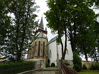 EBI 2014 Mirek 113  Kostel sv. Ladislava s kaplí Zápolských z roku 1473, Spišský Štvrtok - středa, 6. srpna