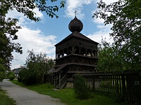 EBI 2014 Mirek 185  Zvonice u dřevěného artikulárního kostela, Hronsek – pátek, 8. srpna