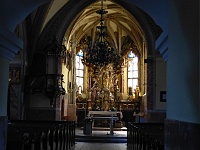EBI 2014 Mirek 215  30. 7. 1764 se mše v tomto kostele zúčastnili Josef II. a Leopold II, Staré Hory – sobota, 9. srpna