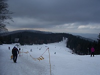 SKI 2014 Eddy 023  Mírnější sjezdovka na Kohútce