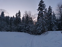 SKI 2015 Mirek 003  Papajské sedlo - středa, 4. února