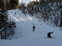 SKI 2015 Mirek 033  Sjezdy zdoláváme různě (Hanka, Ilona, Hejtman, Jura) - pátek, 6. února