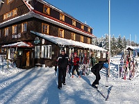 SKI 2015 Mirek 064  Odjezd od Portáše - sobota, 7. února