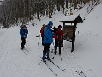 SKI 2016 Mirek 040  Druhý den jsme opět na Pustevnách a tentokrát na čerstvém sněhu - sobota, 20. února