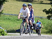 Ebi 2017 Mateno 071  31.7.,Kremnické Bane - geografický stred EU - tandem Trutnovských s úsmevom