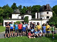 Ebi 2017 Mateno 158  4.8., HV Hurbanovo - živý obraz pred "starou budovou"