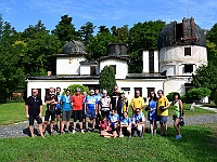 Ebi 2017 Mateno 159  4.8., HV Hurbanovo - živý obraz pred "starou budovou"
