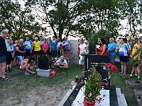 Ebi 2017 Mateno 187  5.8.,na cintoríne v Studenom - spomienka na Evku a Dušana Krchovích