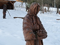 Ski 2017 Hom 031  Open-air galerie ve Velkých Karlovicích - řemesla