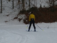 SKI 2017 Mirek 004  Navíc i sněhu je málo (Linda) - čtvrtek, 9. února