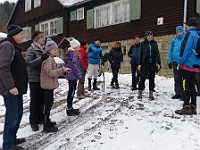 SKI 2017 Mirek 012  Vyrážíme tedy na Kohútku pěšky - pátek, 10. února
