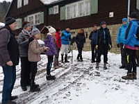 SKI 2017 Mirek 012  Vyrážíme tedy na Kohútku pěšky - pátek, 10. února