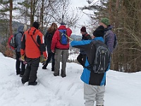 SKI 2017 Mirek 015  Tamhle nahoře je vidět chata na Kohútce - pátek, 10. února