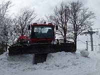 SKI 2017 Mirek 023  Rolba na servisní rampě - pátek, 10. února