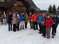 SKI 2017 Mirek 029  Jsme v kompletním počtu (skupinové foto) - pátek, 10. února