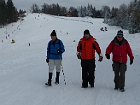 SKI 2017 Mirek 032  Malá sjezdovka na Kohútce (Bohouš, Iljušin, hejtman) - pátek, 10. února