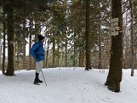 SKI 2017 Mirek 052  Jak daleko je na Papajské sedlo? (Bohouš) - pátek, 10. Února