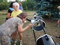 Ebi2018 Mateno 082  Litomyšl - Hvezdárska pozorovateľňa - pozorovanie planét