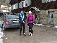 Ski 2018 Mirek 02  Jedeme ale raději na Pustevny (Láďa, Ilona) - čtvrtek, 22. února