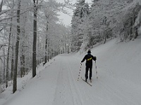Ski 2018 Mirek 09  Znova ve stopě (Láďa) - čtvrtek, 22. února