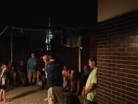 Ebi 2019 Melantrich 11  Znojmo - večerní brífing na střeše.