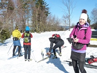 SKI 2019 Mirek 010  Na Soláni (Linda, Plškovi, Ilona) - čtvrtek, 7. února