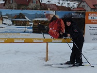 SKI 2019 Mirek 042  První Holanďanku dohání Jakubko! - pátek, 8. února