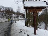 SKI 2019 Mirek 053  Cestou na Pulčín (Julka, Maťo) - sobota, 9. února