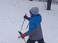 Ski 2019 July 09  Najmladší Martinko nezaháľa a dobieha.