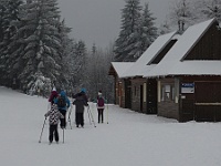 SKI 2020 Mirek 002  Sněhu je letos dost pouze na Pustevnách - čtvrtek, 6. února