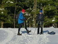 SKI 2020 Mirek 051  Copak to Bohouš Radce asi předvádí? - sobota, 8. února