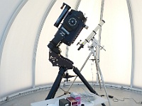 EBI 2021 Mirek 011  Meade LX 600 a Sky Watcher v hlavní kopuli - sobota, 17. července
